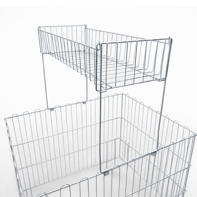 Надстройка для корзины 600мм. Цвет: Цинк